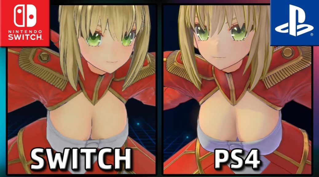 Confronto tra la versione PS4 e Switch di Fate/Extella Link