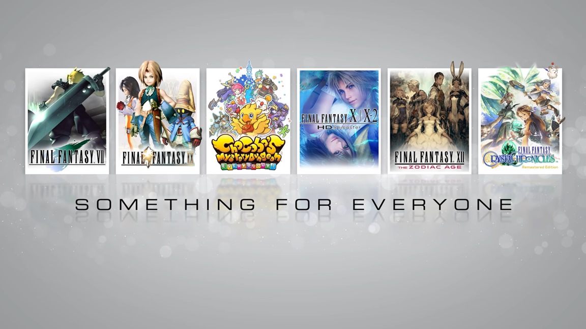Square Enix pubblica un trailer per Final Fantasy