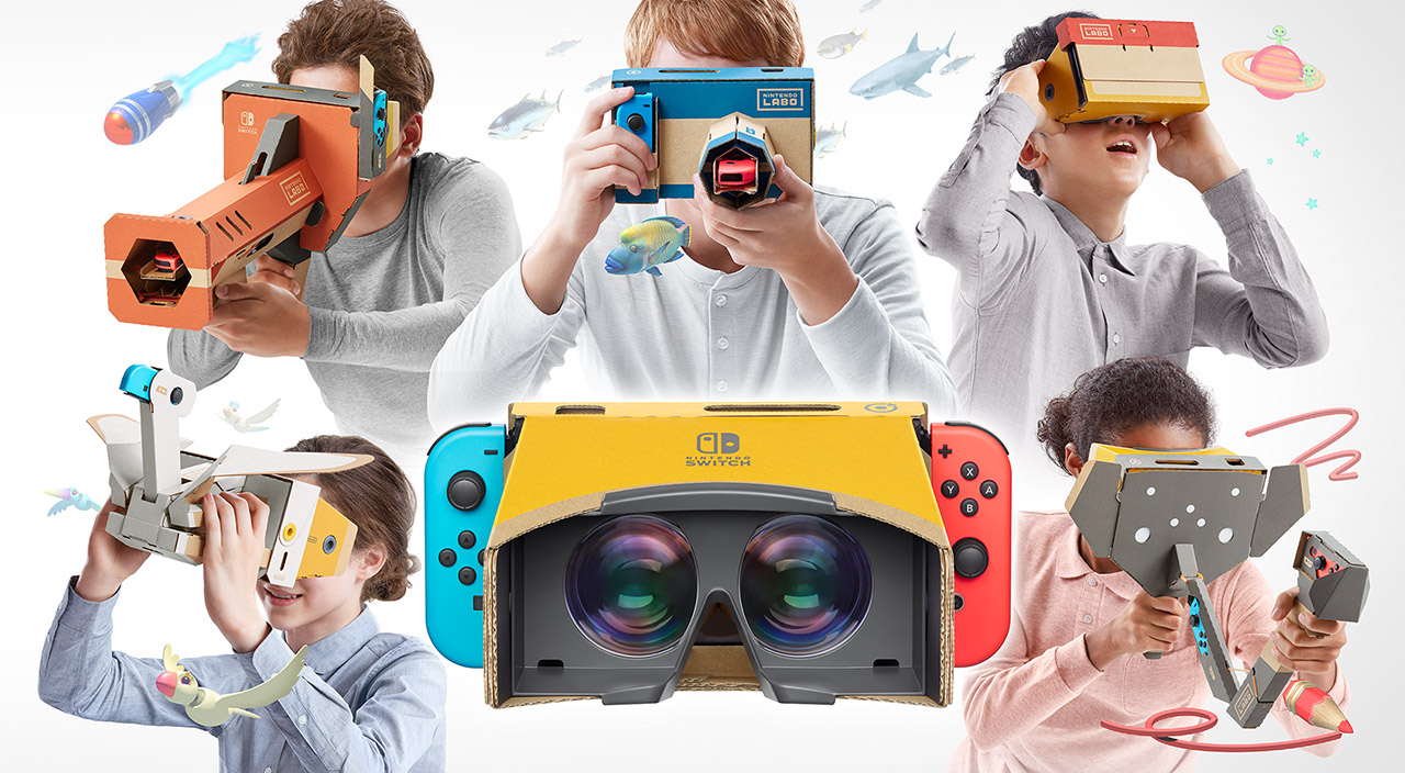 Annunciato Nintendo Labo Toy-Con 04: VR Kit