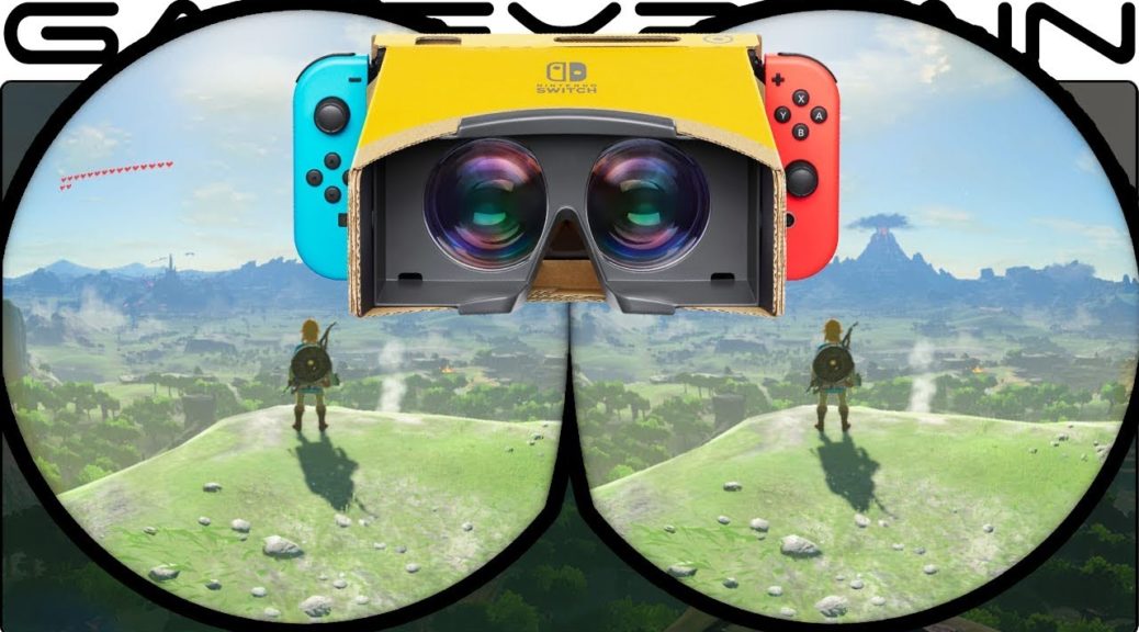 La modalità VR di The Legend of Zelda: Breath of the Wild avrà il tracking della testa