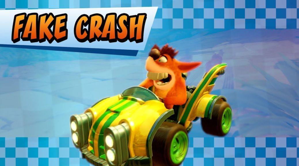 Un nuovo trailer per Crash Team Racing Nitro-Fueled mostra Fake Crash