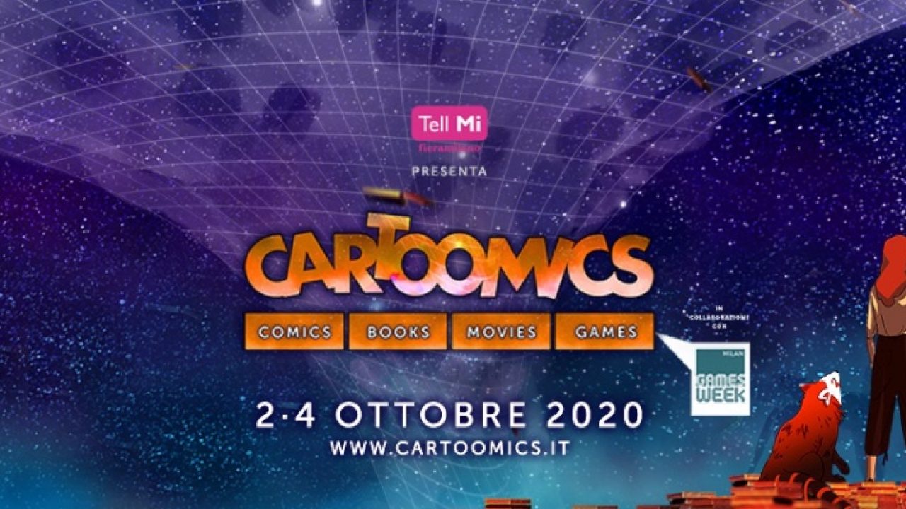 Cartoomics posticipato ad Ottobre: si terrà insieme alla Milano Games Week