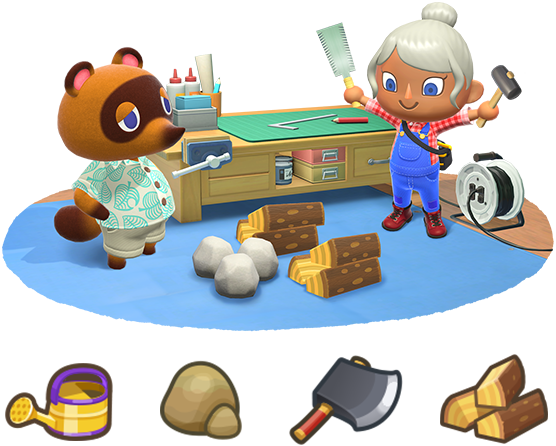 Animal Crossing: New Horizons, Strumenti Oro – Guida
