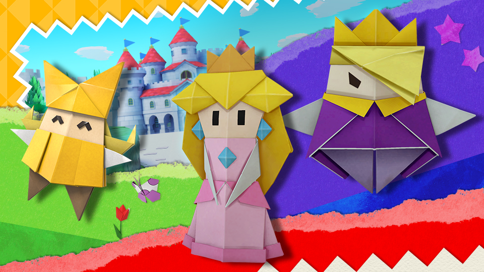 Super Smash Bros. Ultimate, in arrivo tre spiriti da Paper Mario: The Origami King