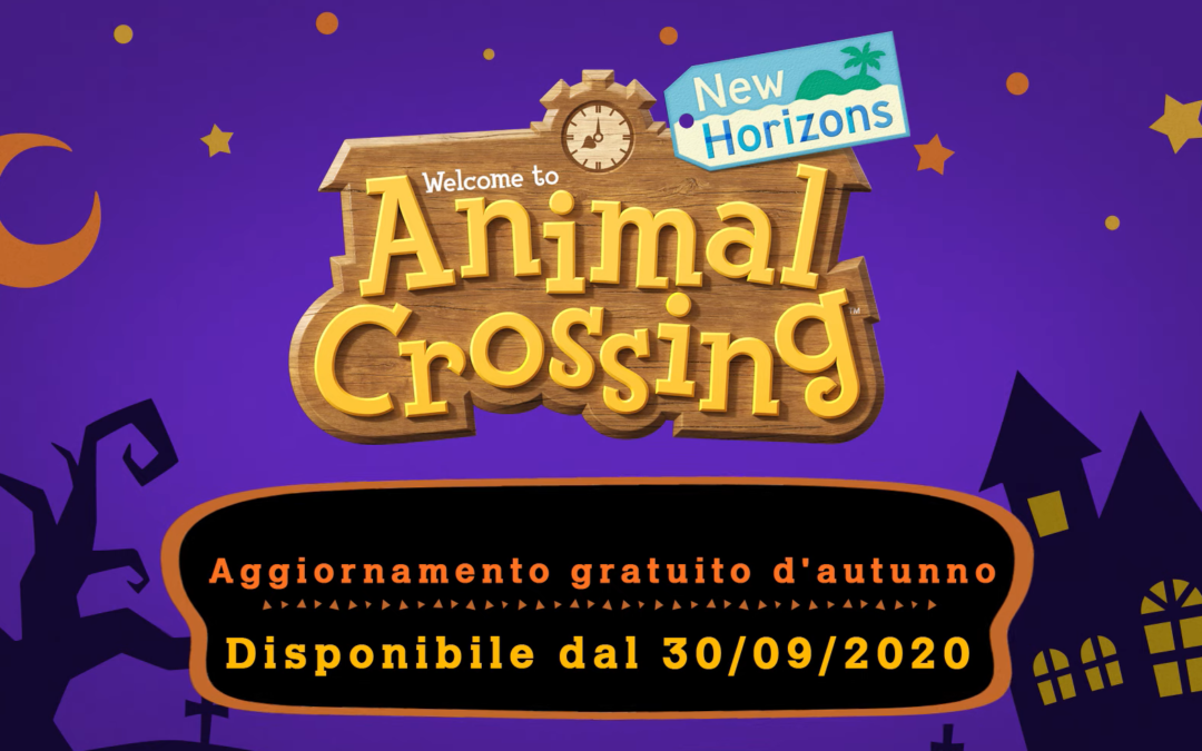 Animal Crossing: New Horizons, il 30 Settembre arriva un aggiornamento da brividi!