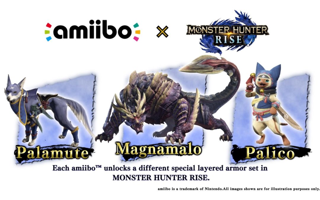 Gamestop svela i possibili prezzi degli amiibo di Monster Hunter Rise