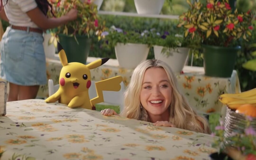 Katy Perry svela ufficialmente il suo nuovo singolo in collaborazione con Pokémon