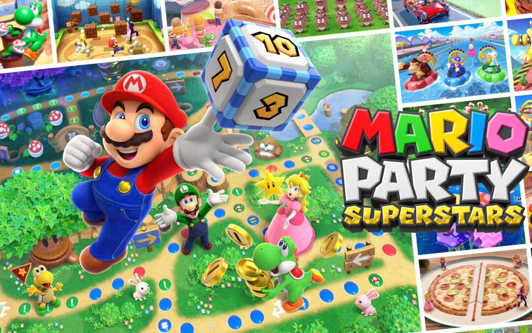 La festa di Mario sta per cominciare nel nuovo trailer di Mario Party Superstars!
