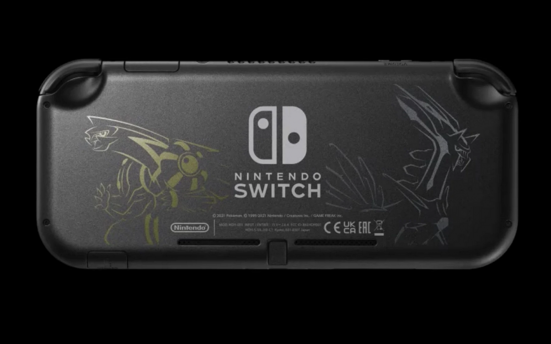 Svelata la nuova Nintendo Switch Lite Dialga & Palkia Edition