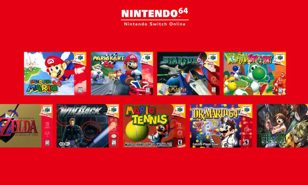 Nintendo Switch Online: i giochi Nintendo 64 supporteranno 60Hz in Europa