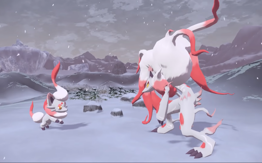 Leggende Pokémon: Arceus, pubblicate nuove informazioni su Zorua e Zoroark di Hisui
