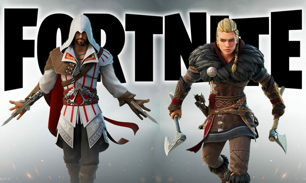 Fortnite: in arrivo le skin di Ezio Auditore e Eivor Varinsdottir da Assassin’s Creed