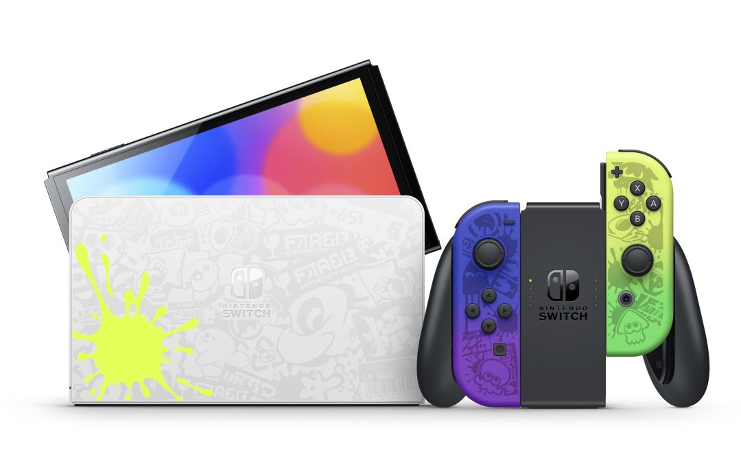 Nintendo Switch OLED: annunciata l’edizione speciale dedicata a Splatoon 3