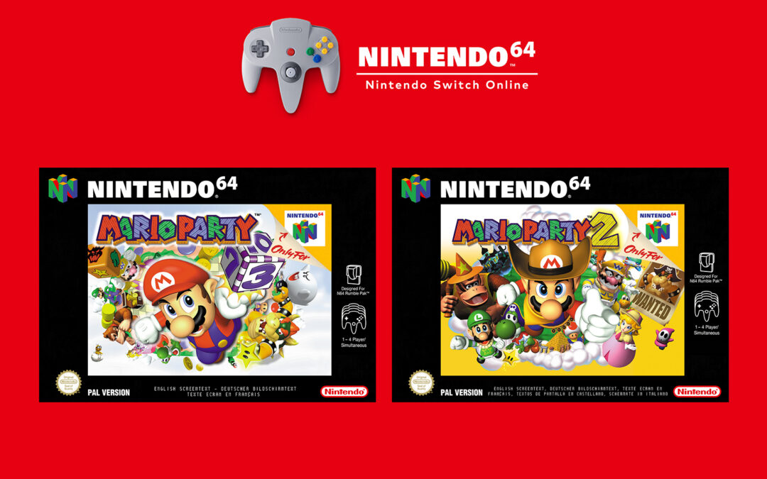 Nintendo Switch Online: disponibili da oggi Mario Party e Mario Party 2 per Nintendo 64