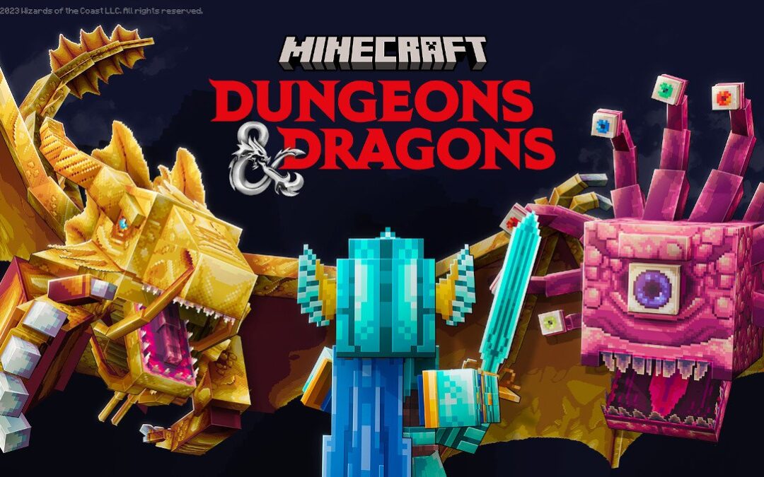 Nasce una collaborazione tra Minecraft e Dungeons & Dragons