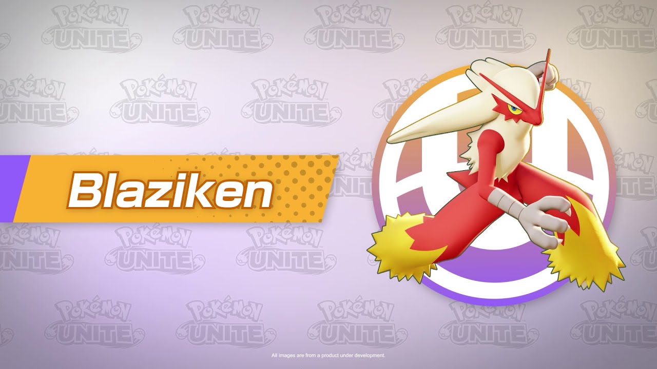 Blaziken pokémon unite